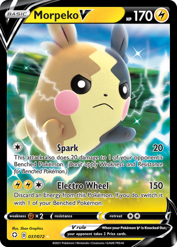 Morpeko V 037/072 (Shining Fates)