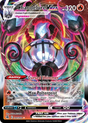 Chandelure VMAX 040/264 (Fusion Strike)