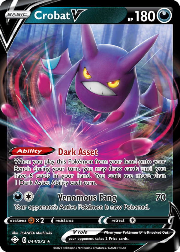 Crobat V 044/072 (Shining Fates)