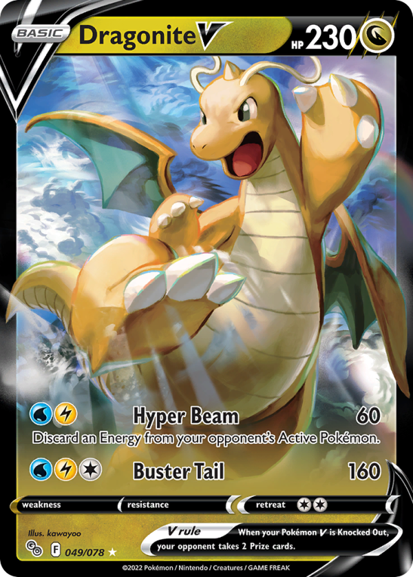 Dragonite V 049/078 (Pokémon GO)