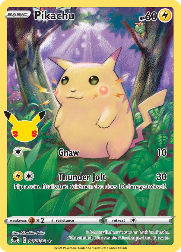 Pikachu 005/025 (Celebrations)