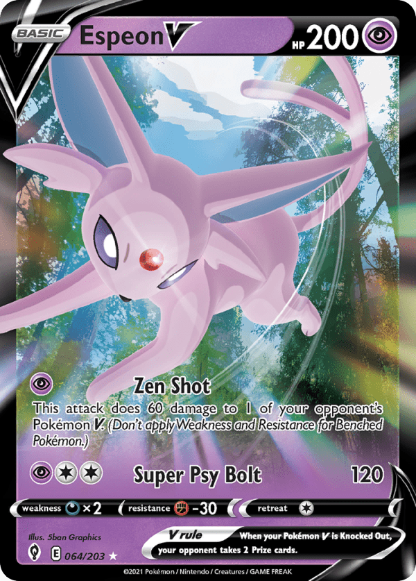 Espeon V 064/203 (Evolving Skies)