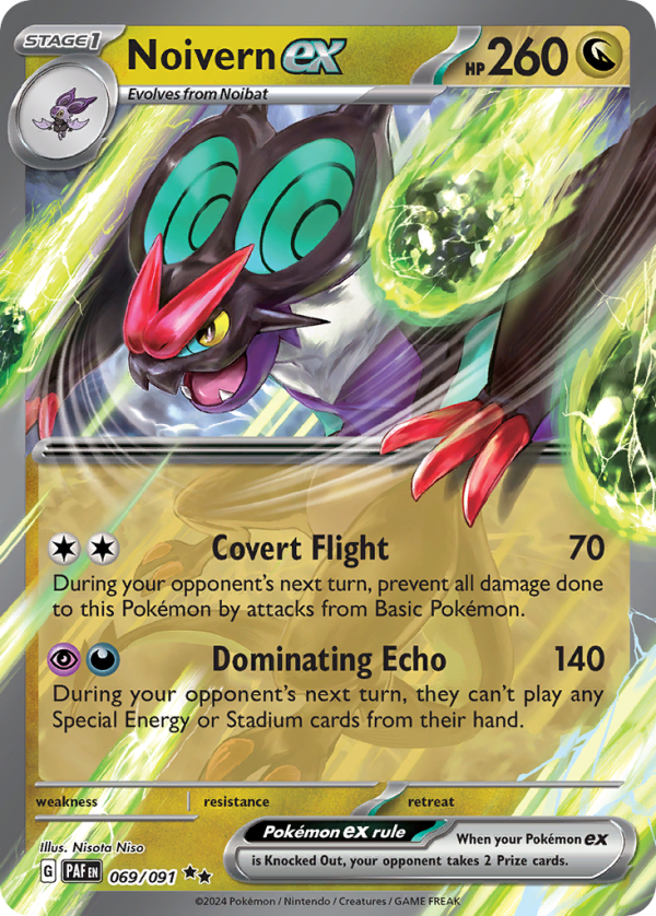 Noivern ex 069/091 (Paldean Fates)