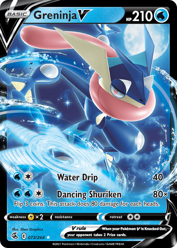 Greninja V 073/264 (Fusion Strike)