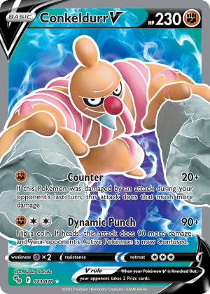 Conkeldurr V 073/078 (Pokémon GO)