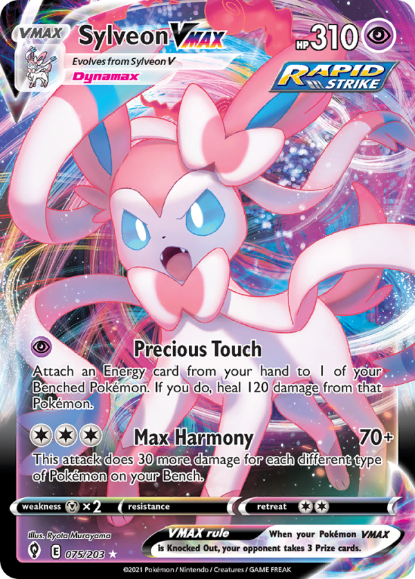 Sylveon VMAX 075/203 (Evolving Skies)