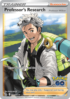 Professor's Research (Professor Willow) 078/078 (Pokémon GO)