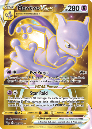 Mewtwo VSTAR 086/078 (Pokémon GO)