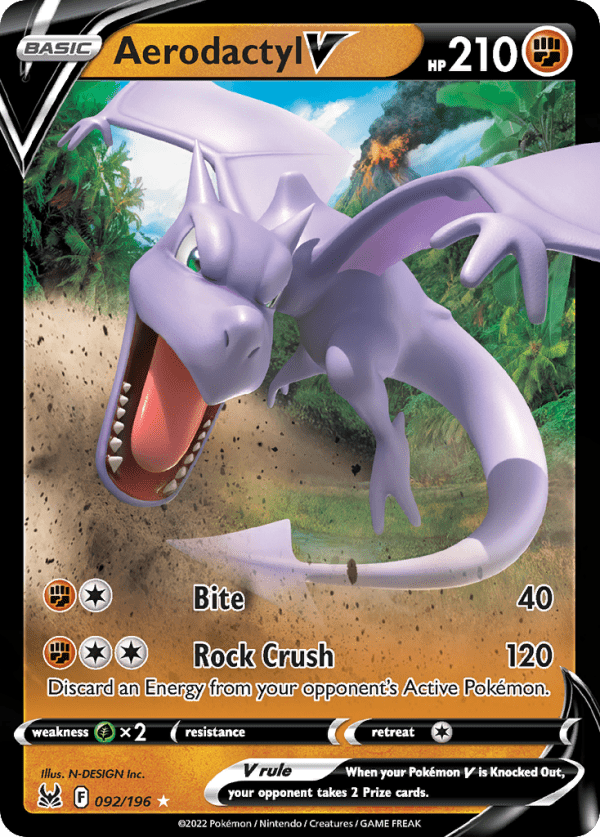 Aerodactyl V 092/196 (Lost Origin)