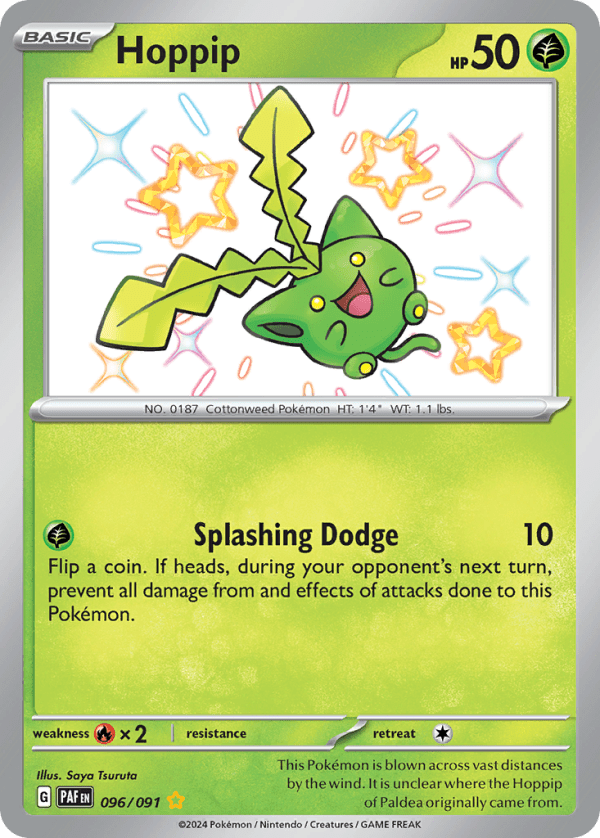 Hoppip 096/091 (Paldean Fates)