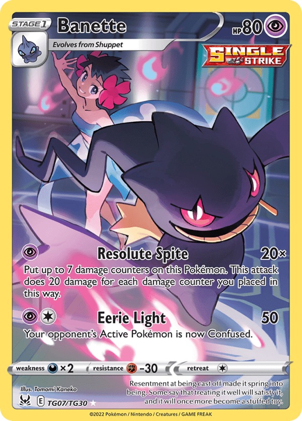 Banette TG07/TG30 (Lost Origin)