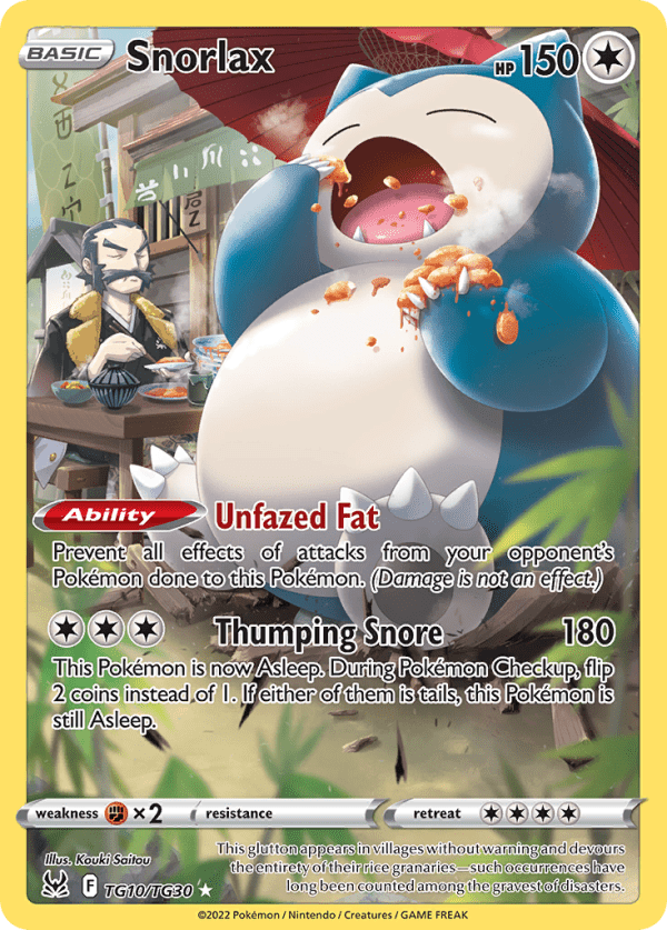 Snorlax TG10/TG30 (Lost Origin)