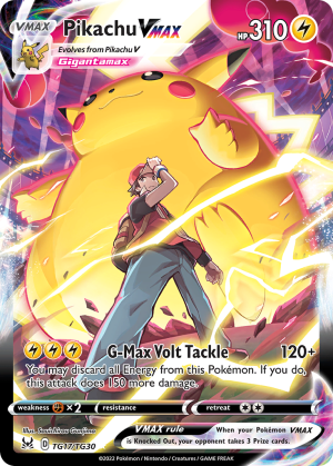 Pikachu VMAX TG17/TG30 (Lost Origin)