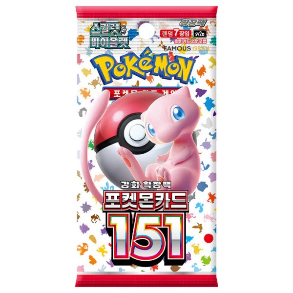 Pokémon TCG 151 Booster Pack - Korean