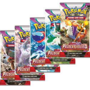 Pokémon TCG Scarlet & Violet Paldea Evolved Booster Packs - Complete Art Style Set