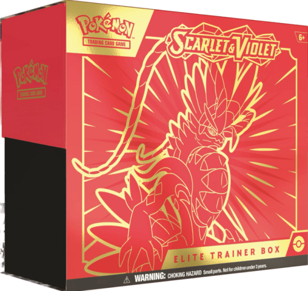 Pokémon TCG Scarlet & Violet Base Set Elite Trainer Box - Scarlet (Koraidon)