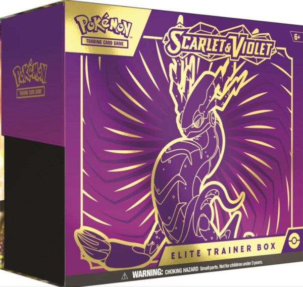 Pokémon TCG Scarlet & Violet Base Set Elite Trainer Box - Violet (Miraidon)