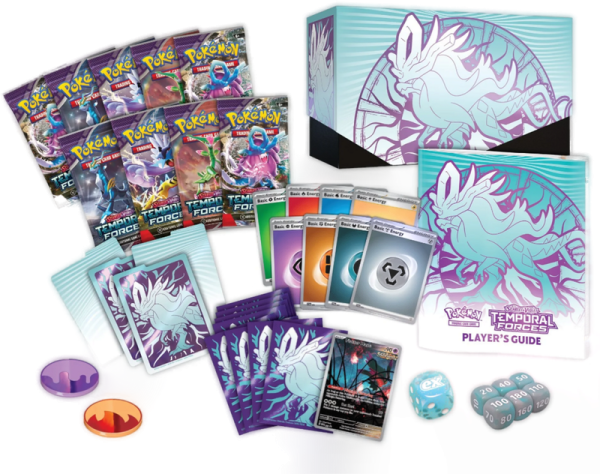 Pokémon TCG Scarlet & Violet Temporal Forces Elite Trainer Box - Walking Wake - Image 2