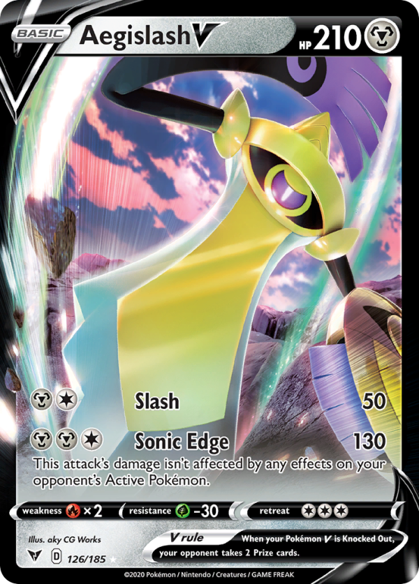 Aegislash V - Vivid Voltage - 126/185