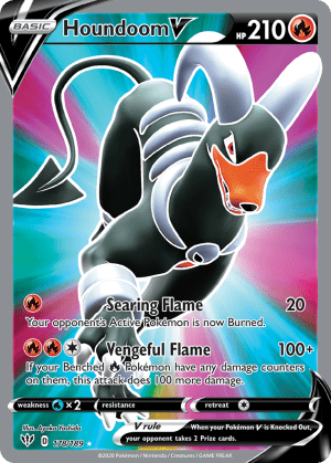 Houndoom V - Darkness Ablaze - 178/189