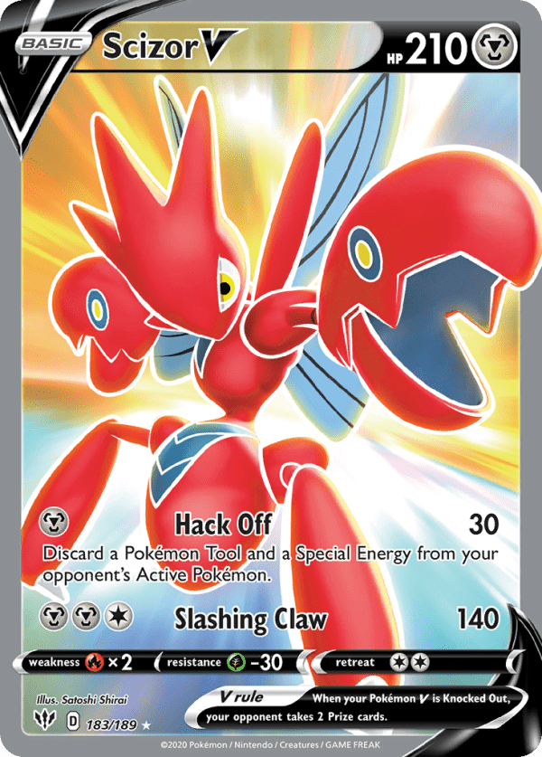 Scizor V - Darkness Ablaze - 183/189