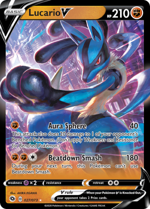 Lucario V - Champion's Path - 027/073
