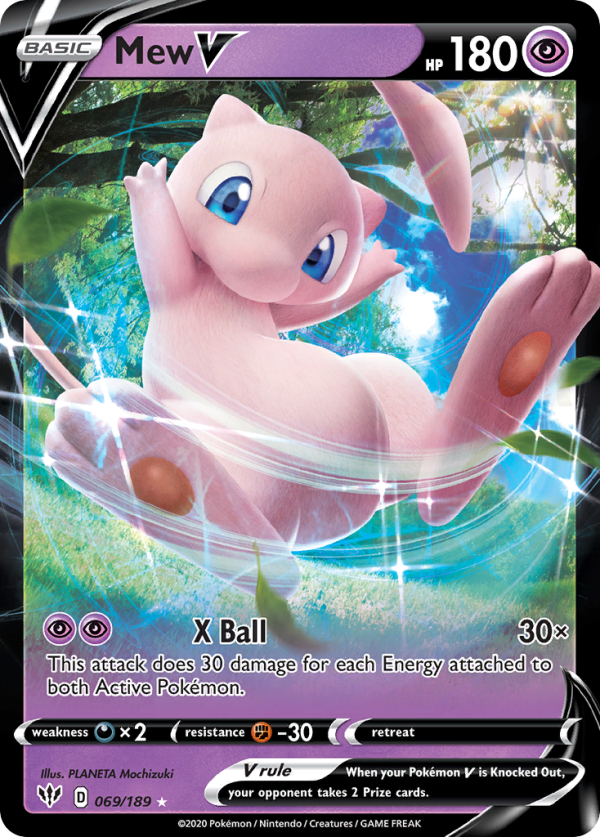 Mew V - Darkness Ablaze - 069/189