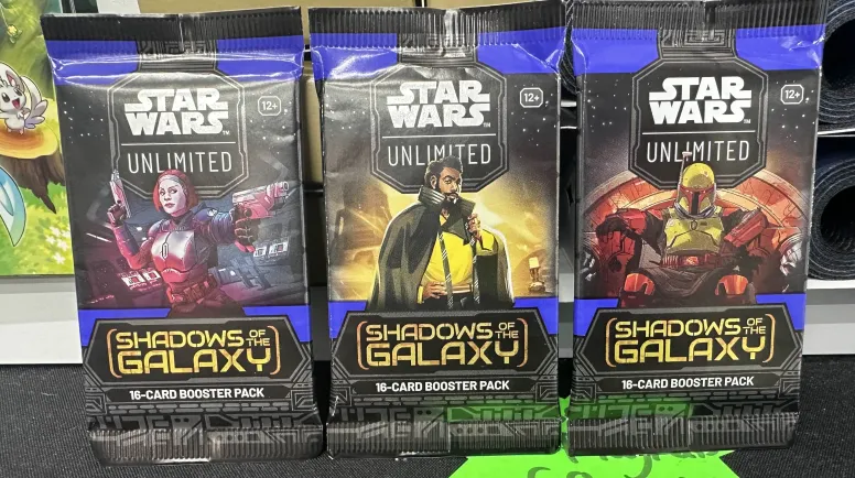 STARWARS Unlimited - Shadows of the Galaxy set, booster packs product image