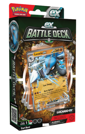 Pokémon TCG Lucario ex Battle Deck