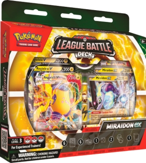 Pokémon TCG Miraidon ex / Regieleki VMAX League Battle Deck