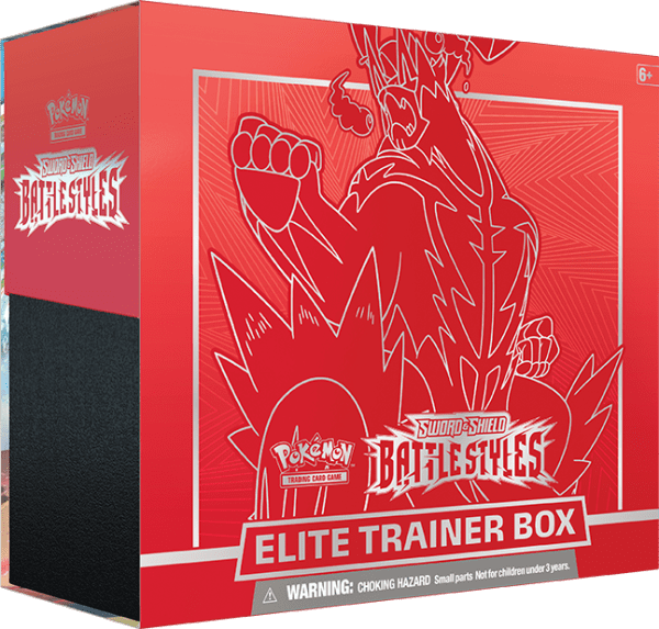 Pokémon TCG Battle Styles Elite Trainer Box - Red