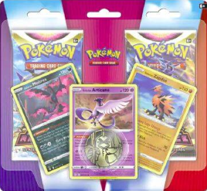 Pokémon TCG 2-pack Blister - Galarian Articuno, Zapdos, Moltres