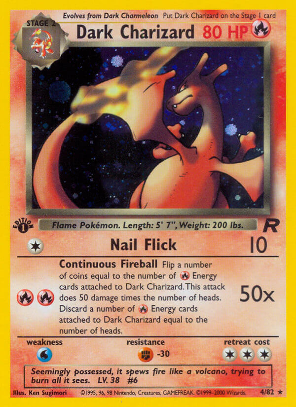 The Glory of Team Rocket - Dark Charizard Image