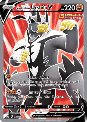 Single Strike Urshifu V - Battle Styles - 150/163