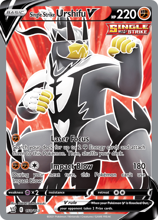 Single Strike Urshifu V - Battle Styles - 150/163