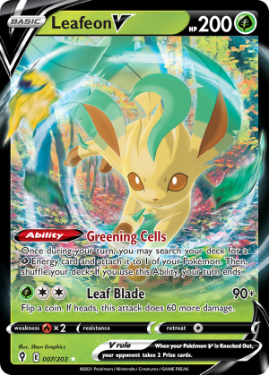 Leafeon V - Evolving Skies - 007/203