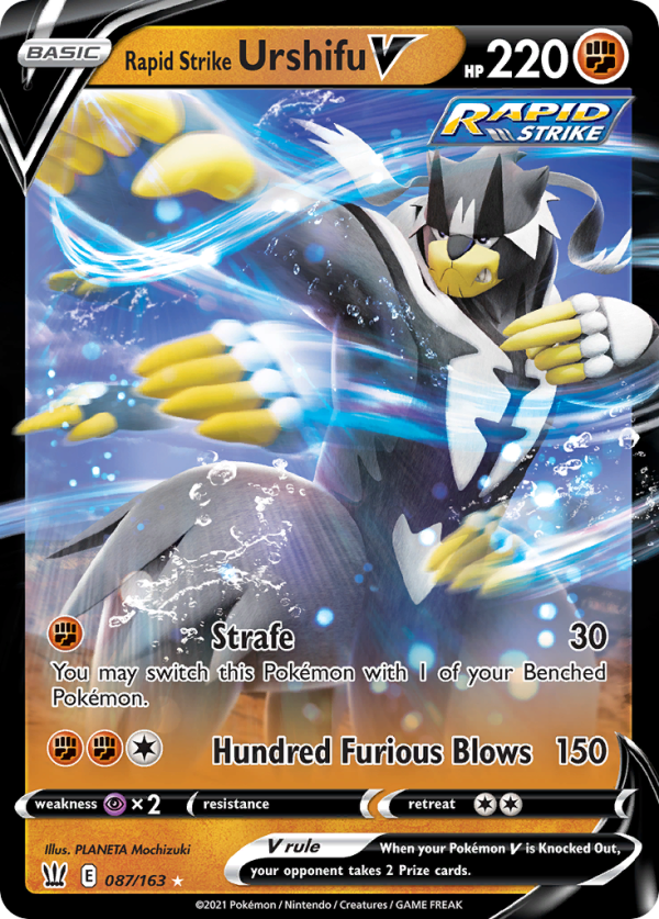 Rapid Strike Urshifu V - Battle Styles - 87/163