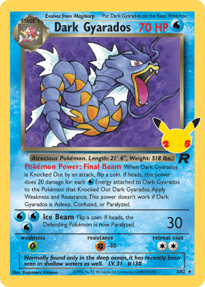 Dark Gyarados - Celebrations: Classic Collection - 8/25