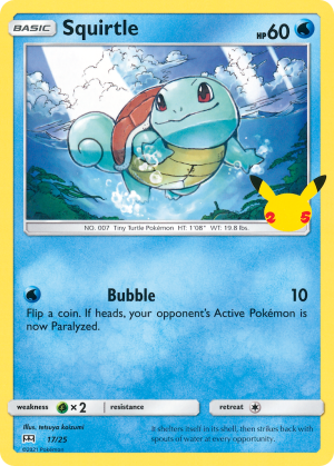 Squirtle - McDonald's Collection 2021 - 17/25