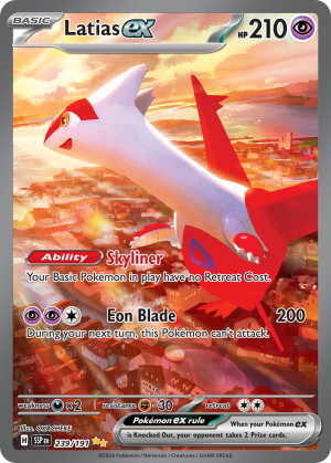 Latias ex - Surging Sparks - 239/191