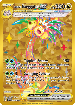 Alolan Exeggutor ex - Surging Sparks - 248/191