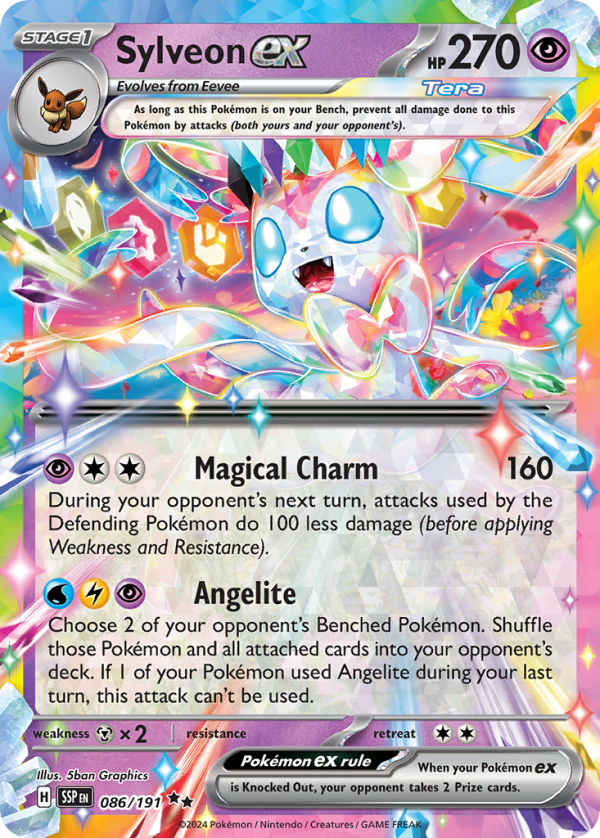 Sylveon ex - Surging Sparks - 086/191