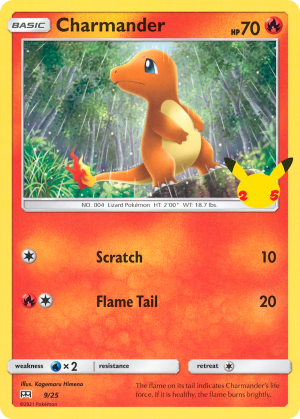 Charmander - McDonald's Collection 2021 - 9/25 (Holo)