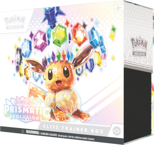 Pokémon TCG Scarlet & Violet Prismatic Evolutions Elite Trainer Box