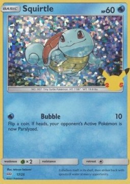 Squirtle - McDonald's Collection 25th Anniversary - 17/25 (Holo)
