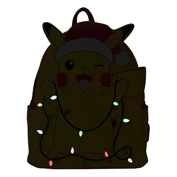 Pokemon by Loungefly Mini Backpack Holiday Pikachu - Image 2