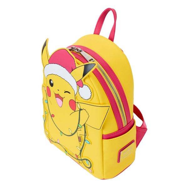 Pokemon by Loungefly Mini Backpack Holiday Pikachu - Image 4