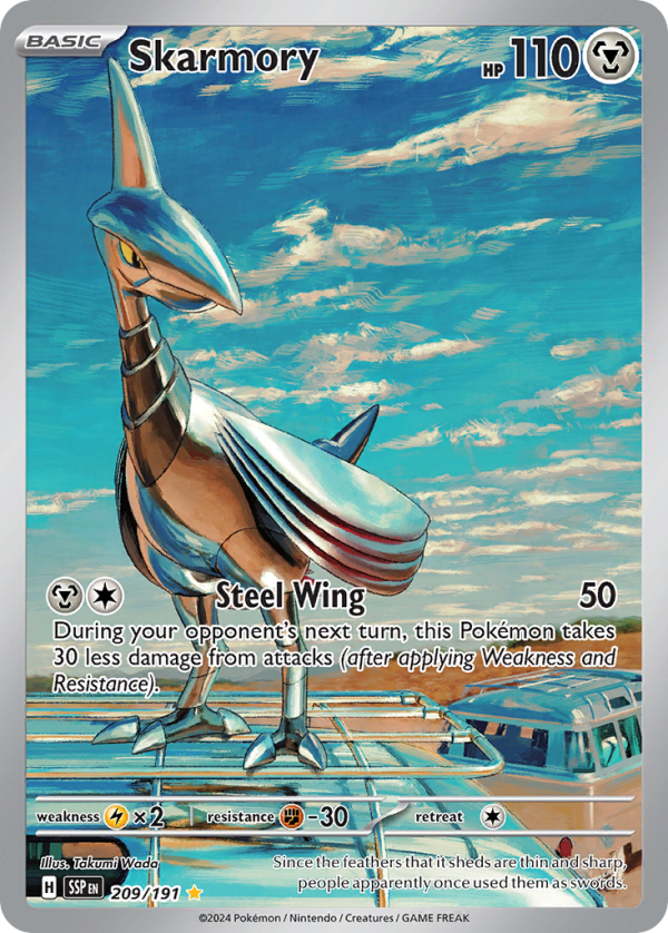 Skarmory - Surging Sparks - 209/191