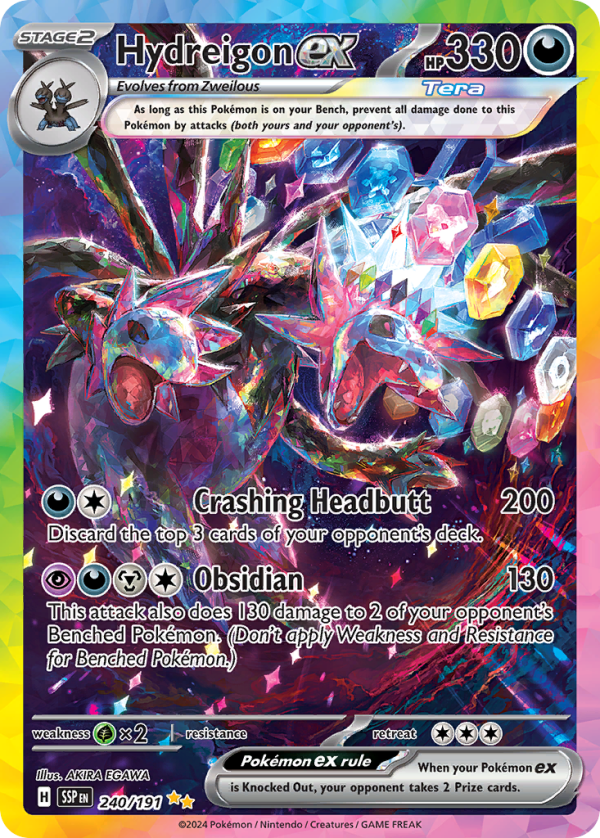 Hydreigon ex - Surging Sparks - 240/191