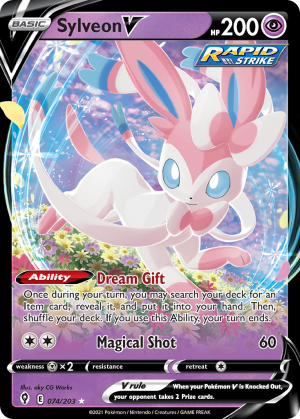 Sylveon V - Evolving Skies - 074/203